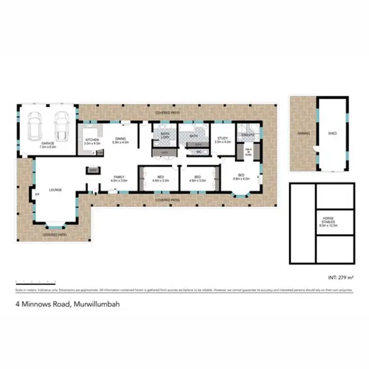 Floorplan of Homely rural property listing, 4 Minnows Road, Fernvale, Stokers Siding NSW 2484