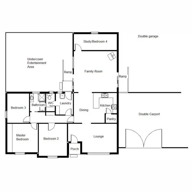 Floorplan of Homely house listing, 2 Smoker Street, Stirling North SA 5710