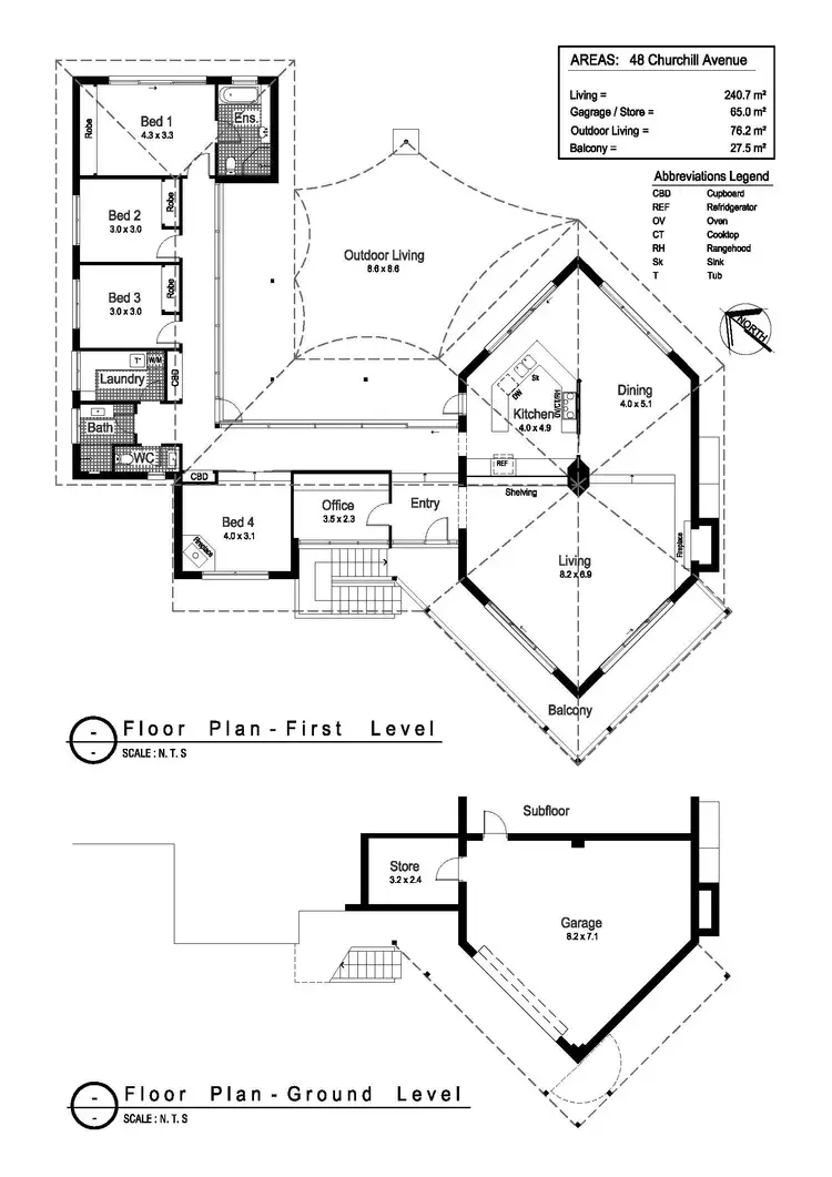 Floorplan of Homely house listing, 48 Churchill Avenue, Kooringal NSW 2650