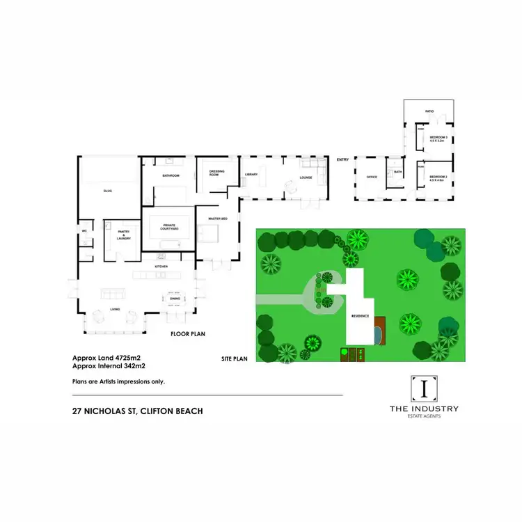Floorplan of Homely house listing, 27 Nicholas Street, Clifton Beach QLD 4879