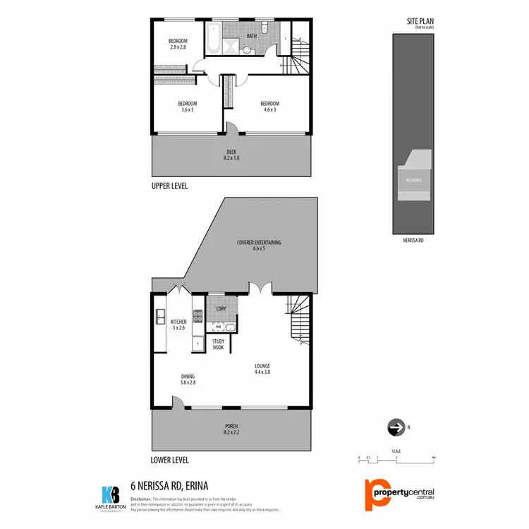 Floorplan of Homely house listing, 6 Nerissa Road, Erina NSW 2250