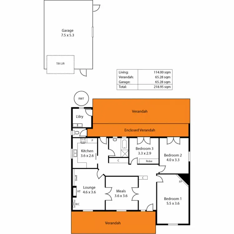 Floorplan of Homely house listing, 1 Grandview Grove, Dulwich SA 5065