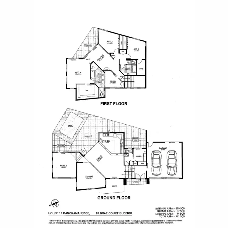 Floorplan of Homely house listing, 19 Panorama Ridge Road, Buderim QLD 4556