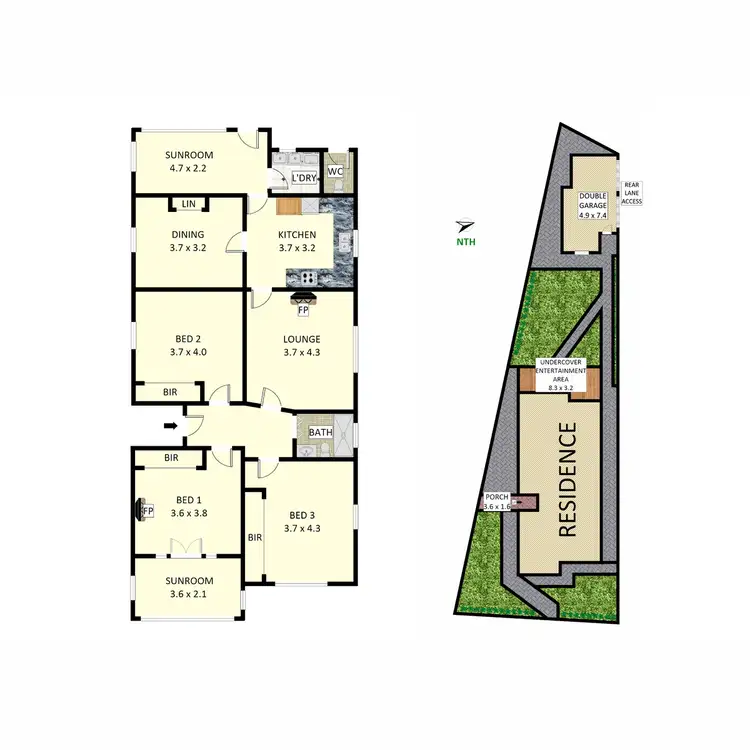 Floorplan of Homely house listing, 1 Goodlet Street, Ashbury NSW 2193