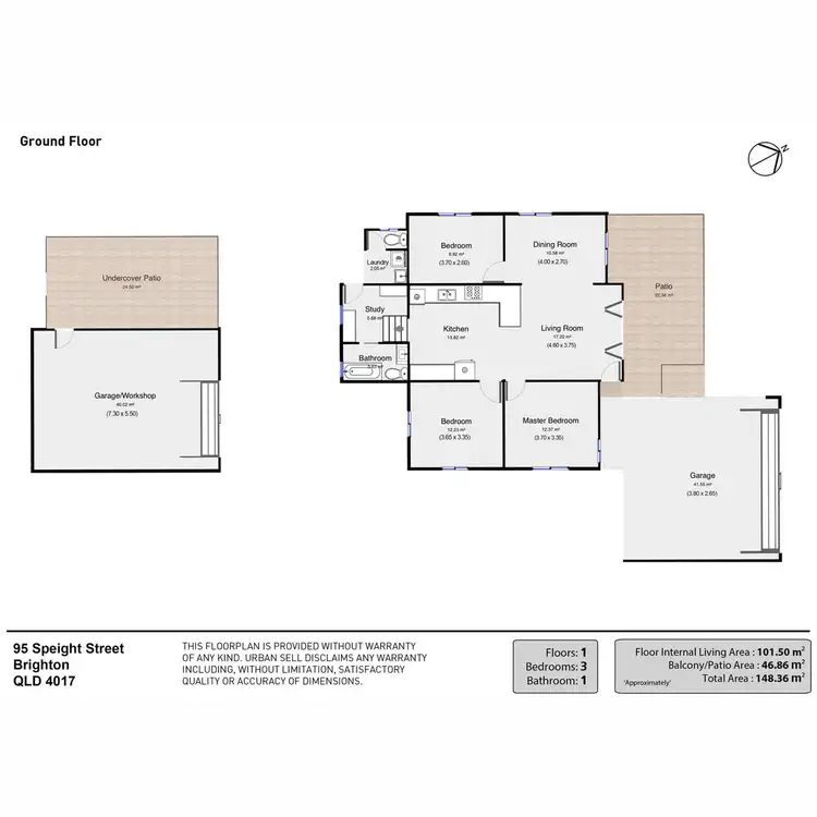 Floorplan of Homely house listing, 95 Speight Street, Brighton QLD 4017
