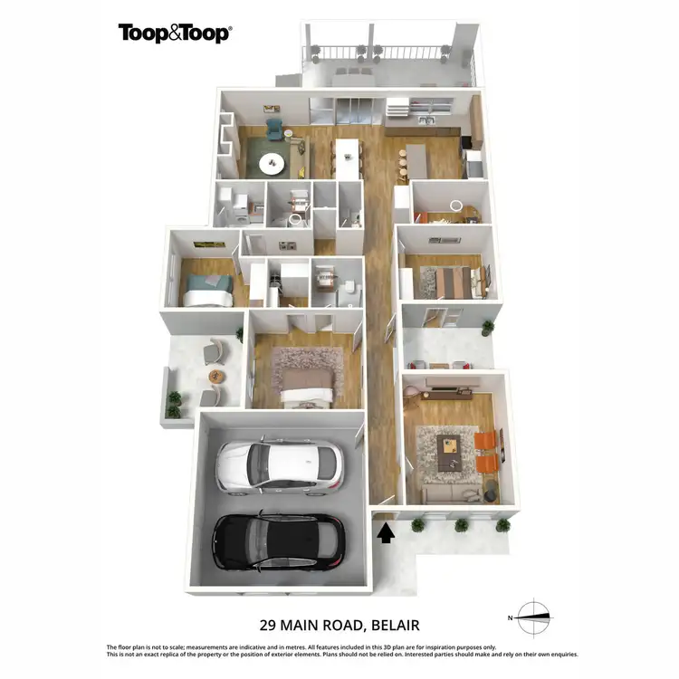 Floorplan of Homely house listing, 27A Main Road, Belair SA 5052