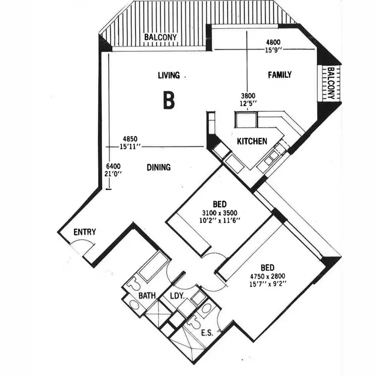 Floorplan of Homely apartment listing, 81/2 Admiralty Drive, Paradise Waters QLD 4217