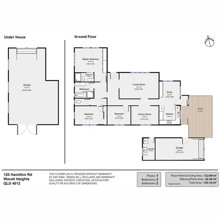 Floorplan of Homely house listing, 120 Hamilton Road, Wavell Heights QLD 4012