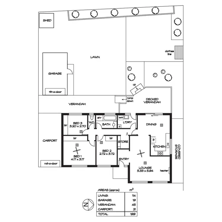 Floorplan of Homely house listing, 26 Cooradilla Drive, Salisbury Park SA 5109
