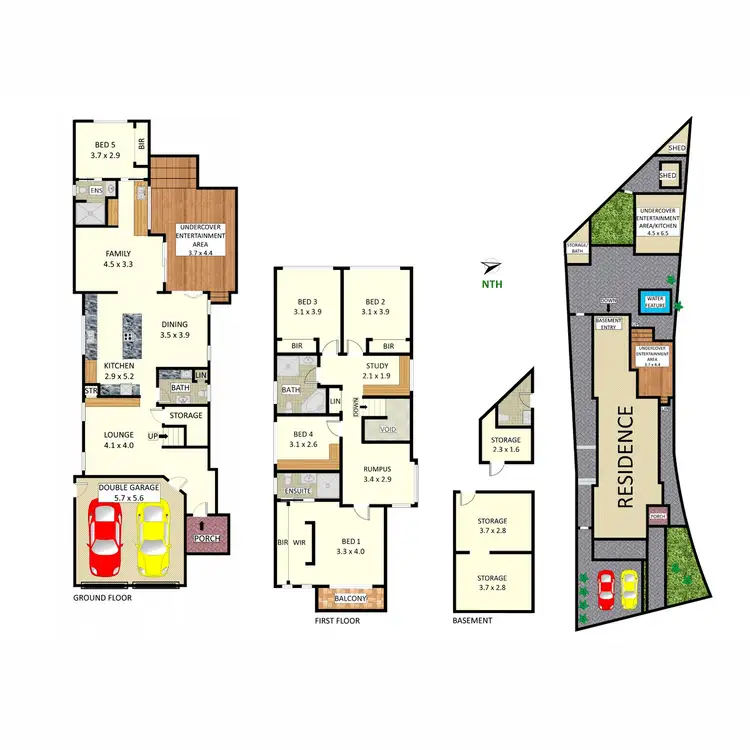 Floorplan of Homely house listing, 41 Hampton Street, Croydon Park NSW 2133