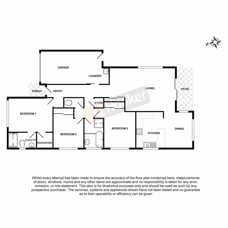 Floorplan of Homely villa listing, 40/82 Daw Road, Runcorn QLD 4113