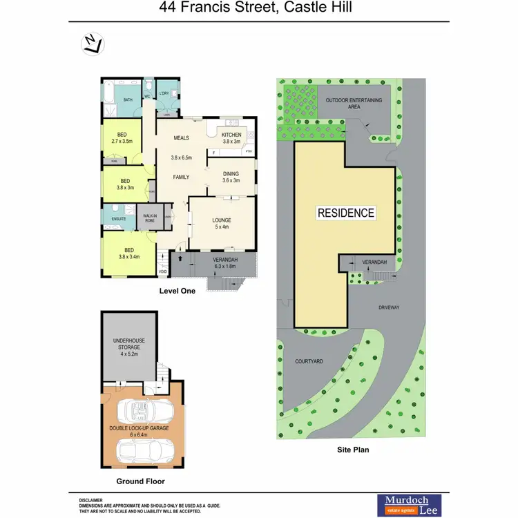 Floorplan of Homely house listing, 44 Francis Street, Castle Hill NSW 2154