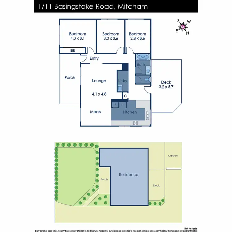 Floorplan of Homely house listing, 1/11 Basingstoke Road, Mitcham VIC 3132