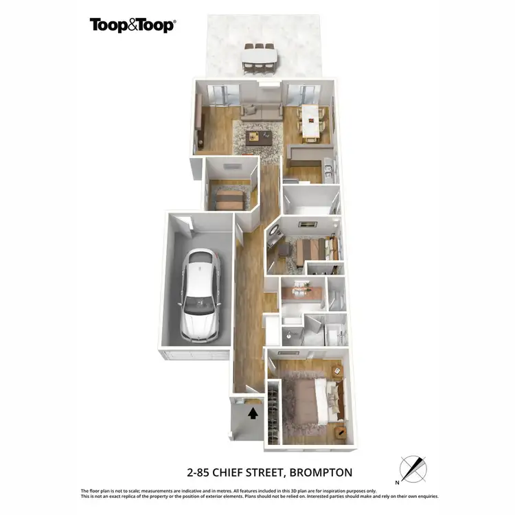 Floorplan of Homely house listing, 2/85 Chief Street, Brompton SA 5007