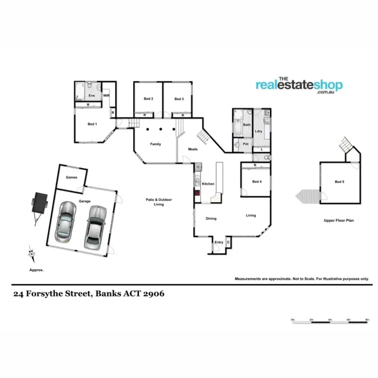 Floorplan of Homely house listing, 24 Forsythe Street, Banks ACT 2906