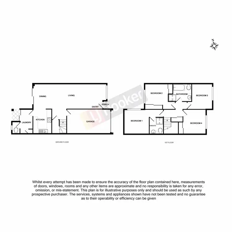 Floorplan of Homely townhouse listing, 72/122 Brandon Road, Runcorn QLD 4113