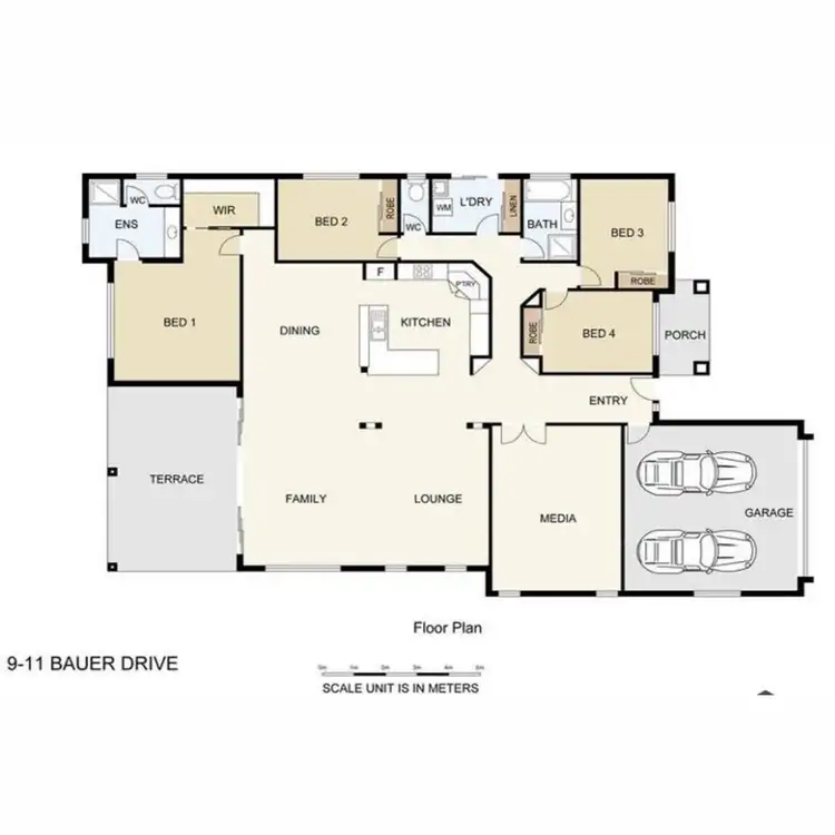 Floorplan of Homely rural property listing, 9-11 Bauer Drive, Mundoolun QLD 4285