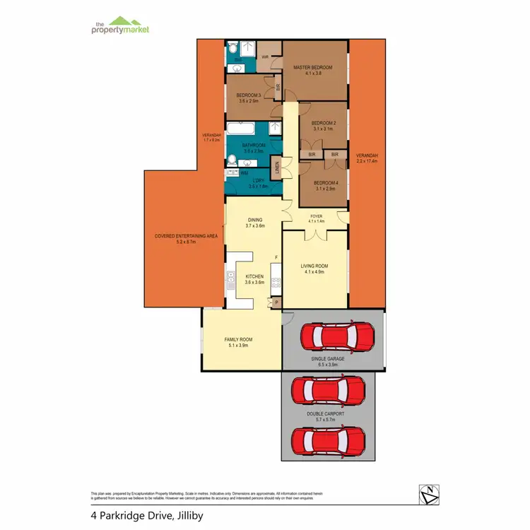 Floorplan of Homely house listing, 4 Parkridge Drive, Jilliby NSW 2259