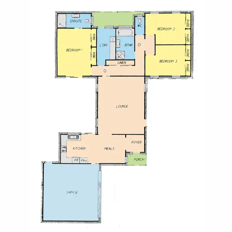 Floorplan of Homely townhouse listing, 4/8-10 Darling Street, Sale VIC 3850