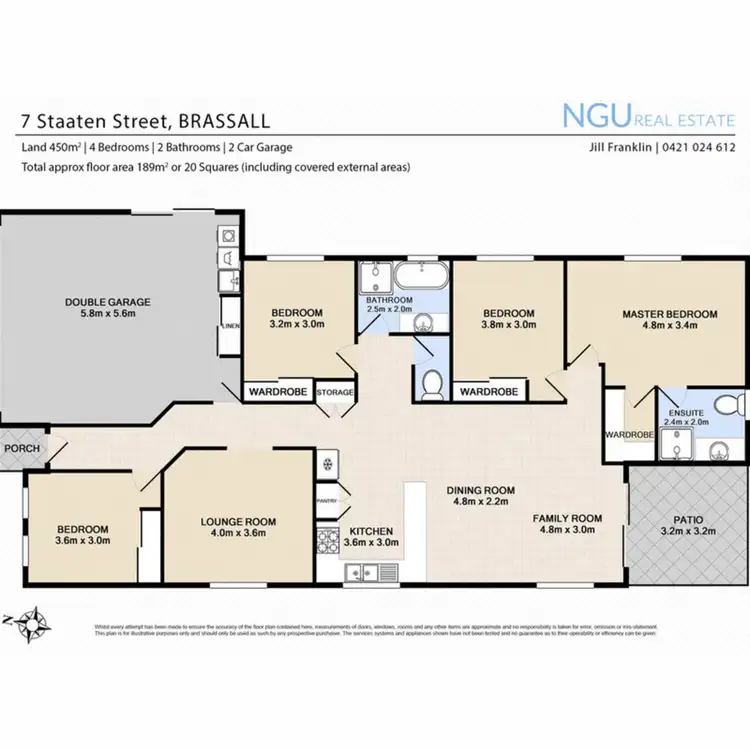Floorplan of Homely house listing, 7 Staaten Street, Brassall QLD 4305