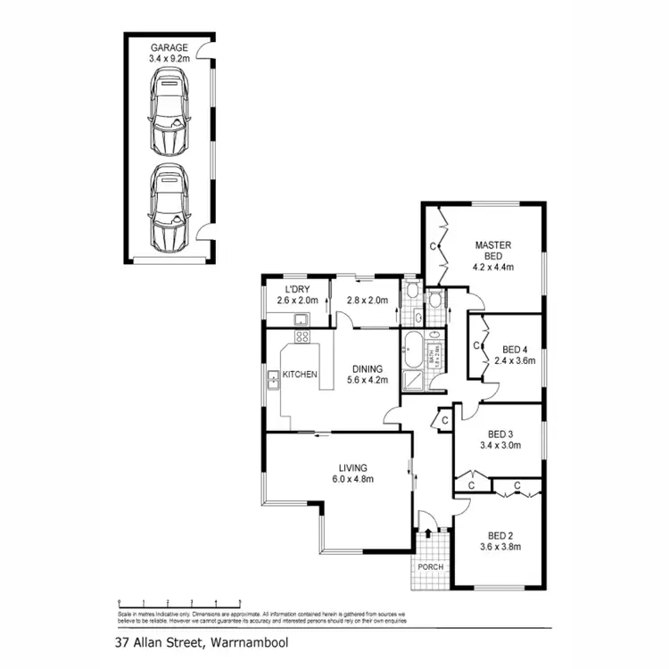 Floorplan of Homely house listing, 37 Allan Street, Warrnambool VIC 3280