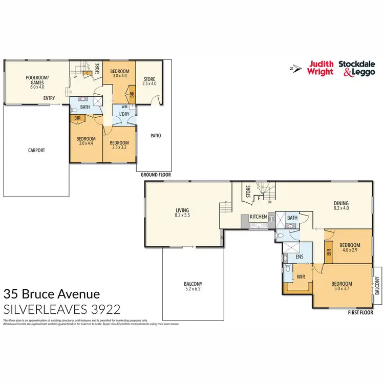 Floorplan of Homely house listing, 35 Bruce Road, Silverleaves VIC 3922