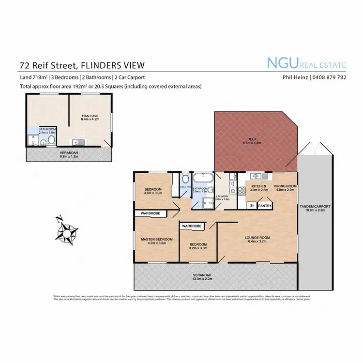 Floorplan of Homely house listing, 72 Reif Street, Flinders View QLD 4305