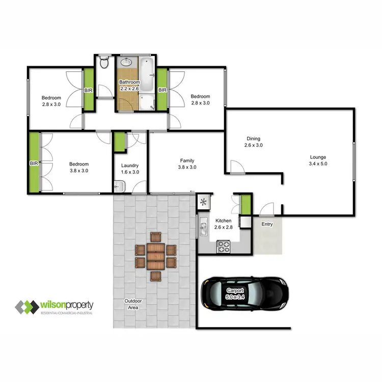 Floorplan of Homely house listing, 19 Christensen Close, Traralgon VIC 3844