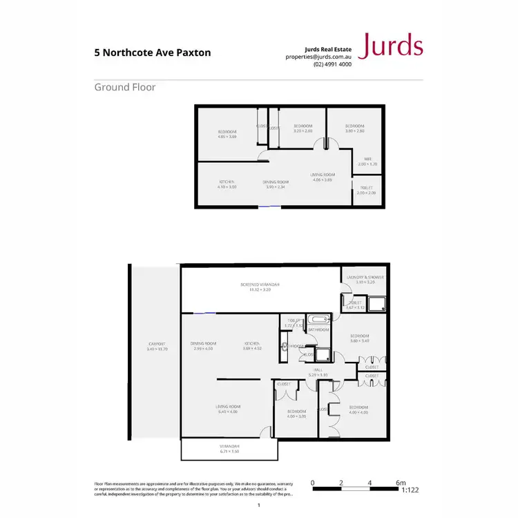 Floorplan of Homely house listing, 5 Northcote Avenue, Paxton NSW 2325