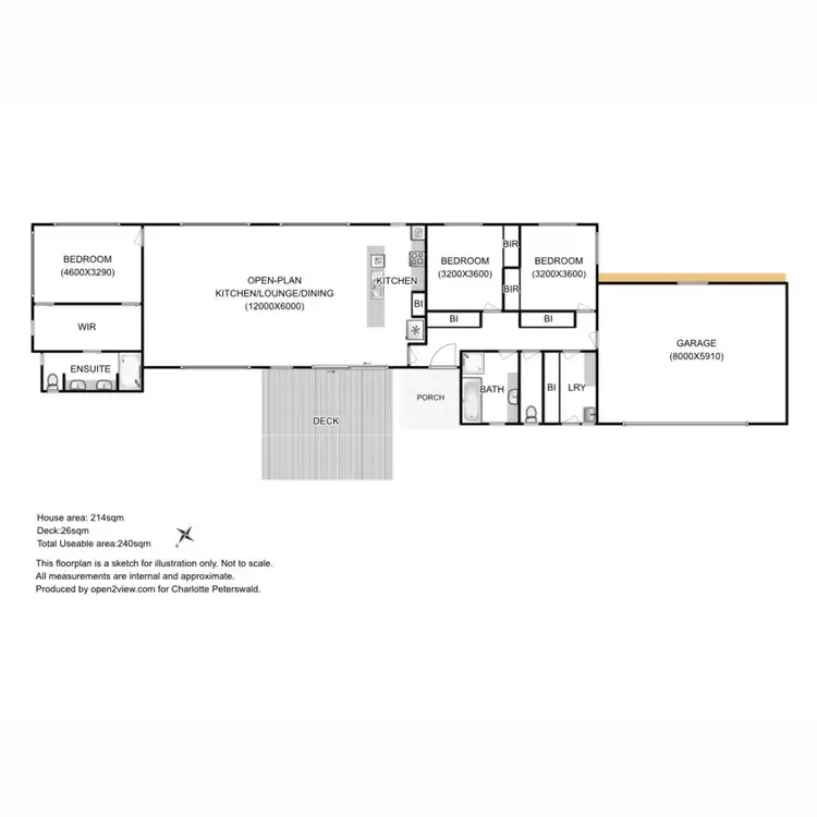 Floorplan of Homely house listing, 29 Kandara Court, Campania TAS 7026
