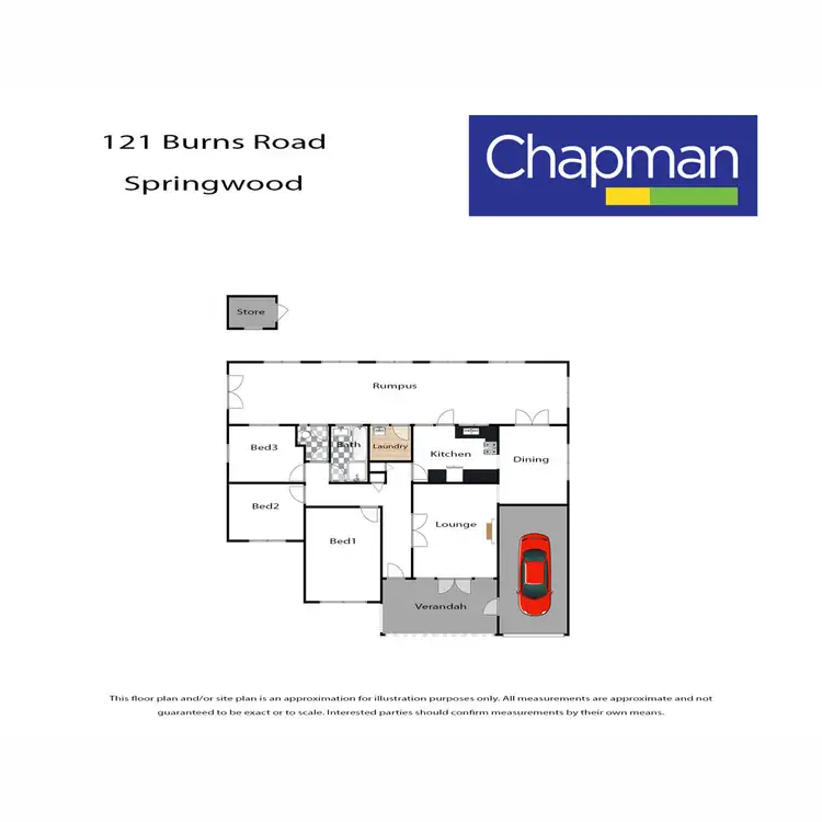 Floorplan of Homely house listing, 121 Burns Road, Springwood NSW 2777