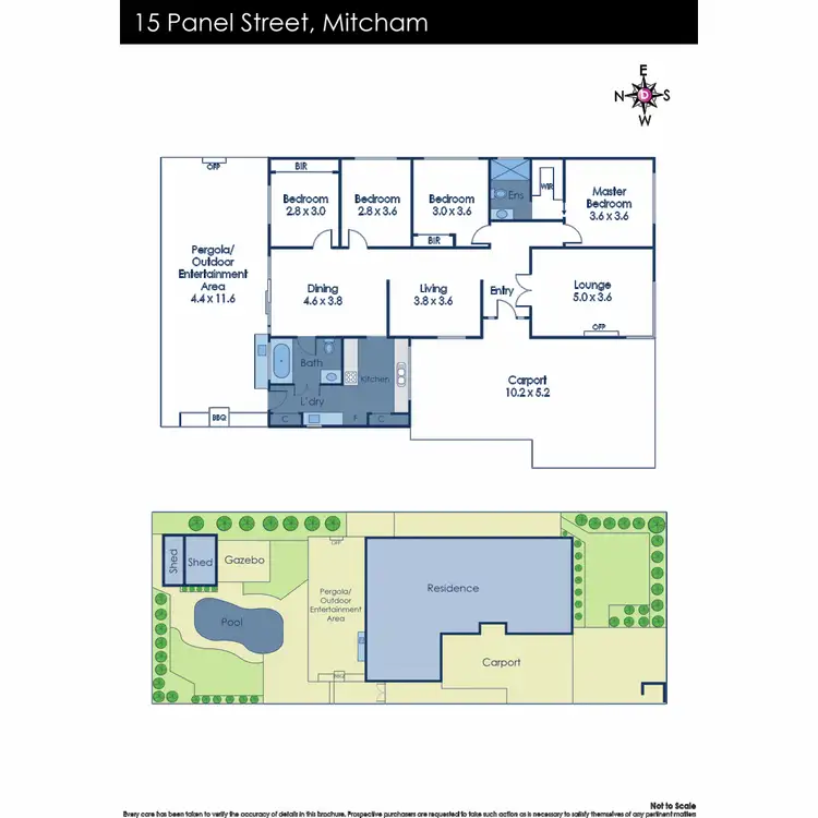 Floorplan of Homely house listing, 15 Panel Street, Mitcham VIC 3132