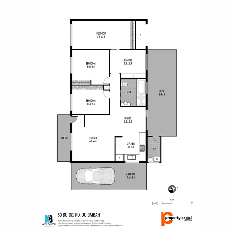 Floorplan of Homely house listing, 50 Burns Road, Ourimbah NSW 2258