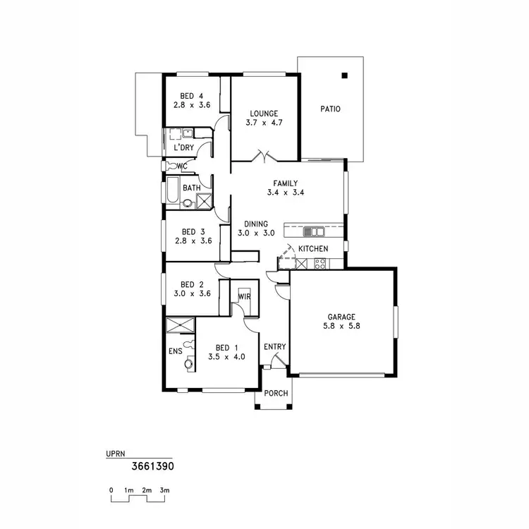 Floorplan of Homely house listing, Address available on request
