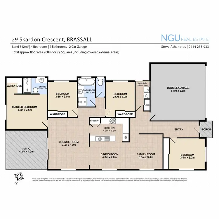 Floorplan of Homely house listing, 29 Skardon Crescent, Brassall QLD 4305