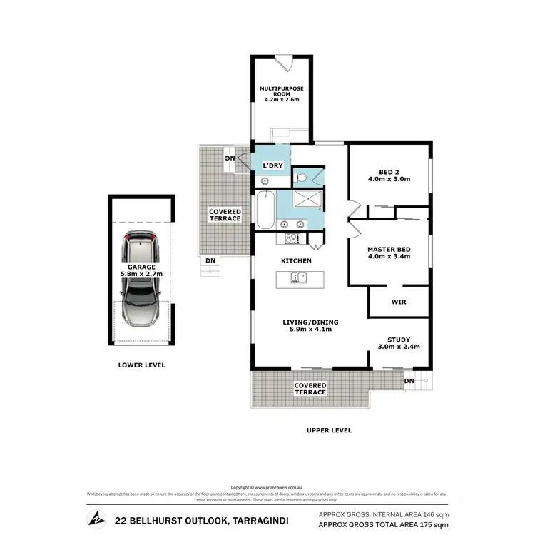 Floorplan of Homely house listing, 22 Bellhurst Outlook, Tarragindi QLD 4121