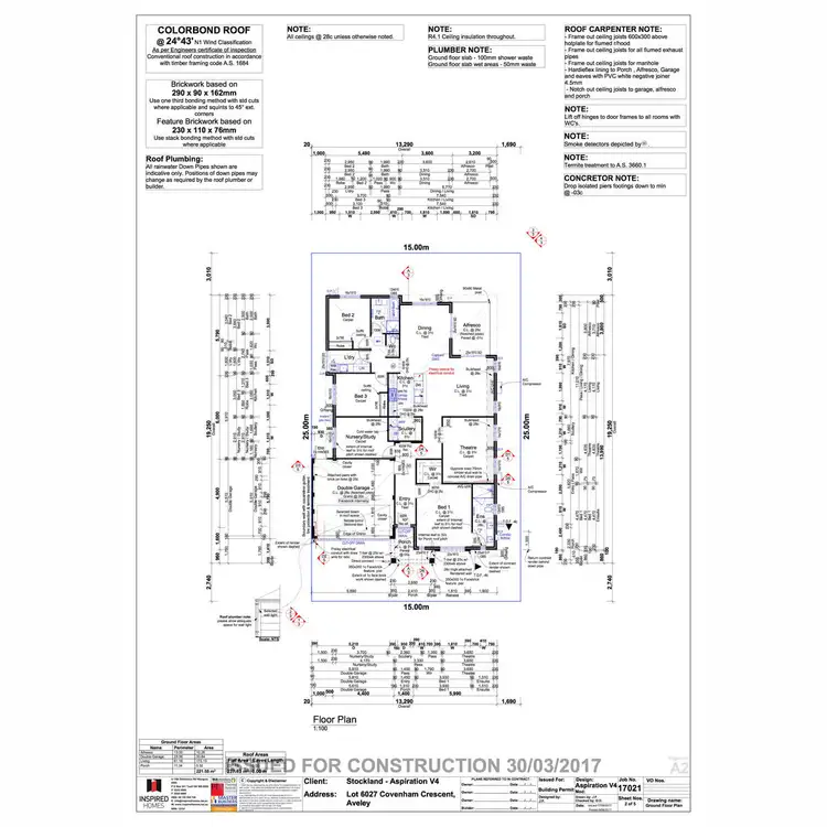 Floorplan of Homely house listing, 9 Covenham Crescent, Aveley WA 6069