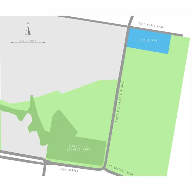 Floorplan of Homely land listing, LOT 7 Loyola Run, Mansfield VIC 3722