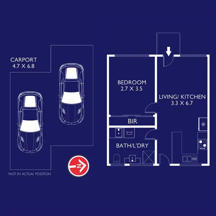 Floorplan of Homely unit listing, 5/197 Church Street, Manifold Heights VIC 3218