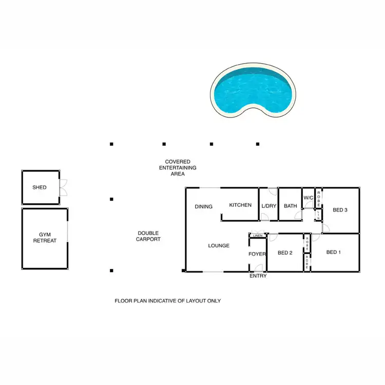 Floorplan of Homely house listing, 6 Adale Court, Daisy Hill QLD 4127