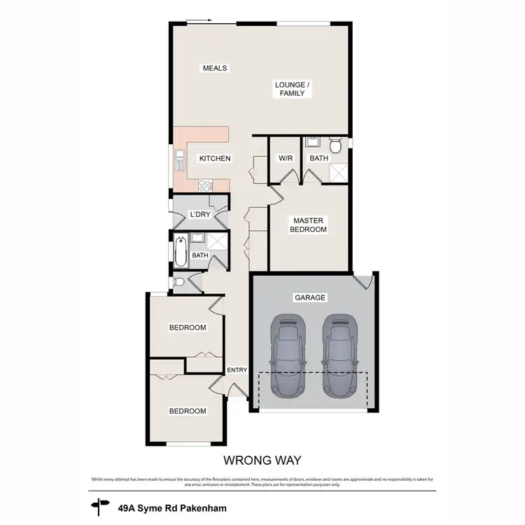 Floorplan of Homely house listing, 49A Syme Road, Pakenham VIC 3810