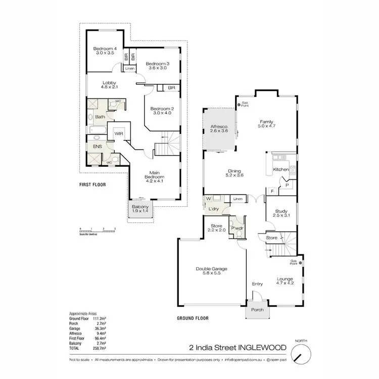 Floorplan of Homely house listing, 2 India Street, Inglewood WA 6052