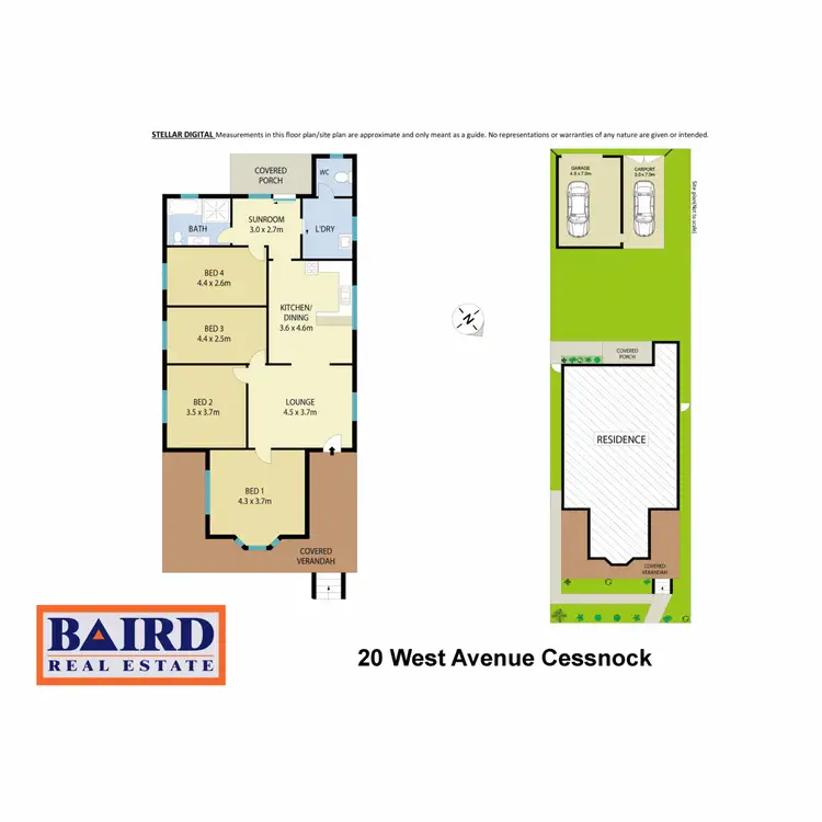 Floorplan of Homely house listing, 20 West Avenue, Cessnock NSW 2325