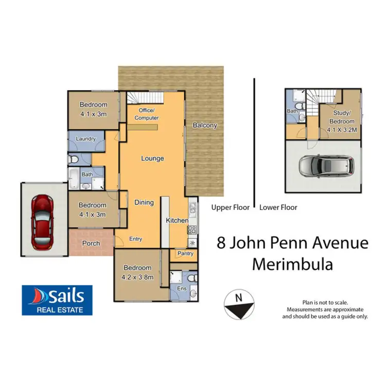 Floorplan of Homely house listing, 8 John Penn Avenue, Merimbula NSW 2548