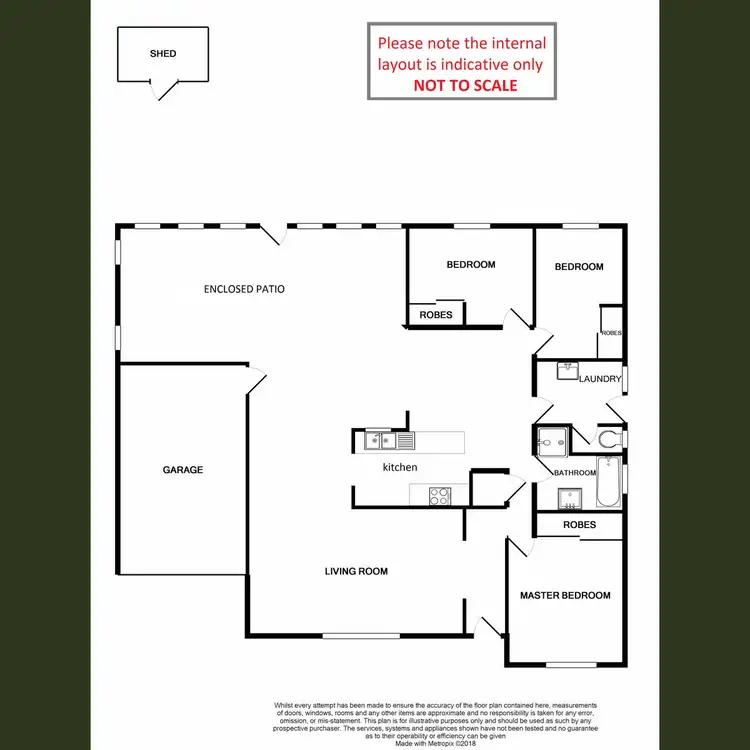 Floorplan of Homely house listing, 3 Frome Place, Lynwood WA 6147