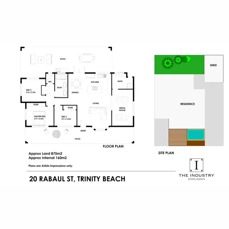 Floorplan of Homely house listing, 20 Rabaul Street, Trinity Beach QLD 4879