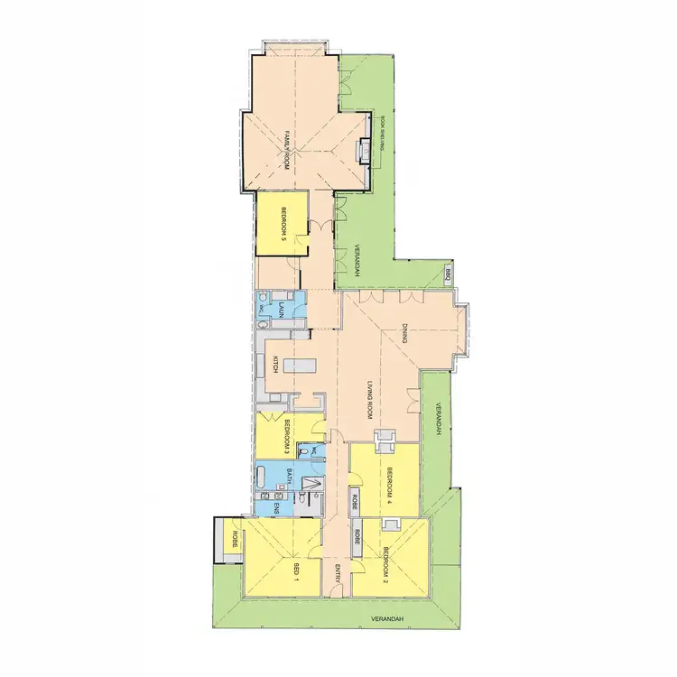 Floorplan of Homely house listing, 450 Aerodrome Road, Sale VIC 3850