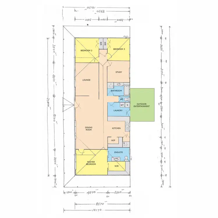Floorplan of Homely rural property listing, 16 Old Redbank Road, Stratford VIC 3862