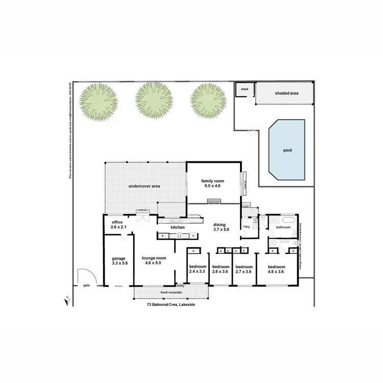 Floorplan of Homely house listing, 73 Balmoral Crescent, Lake Albert NSW 2650