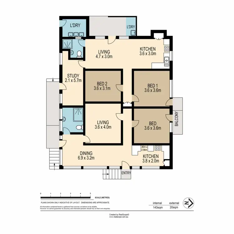 Floorplan of Homely house listing, 12 Patrick Street, Milton QLD 4064
